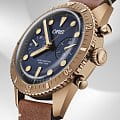 Швейцарские механические часы Oris Divers 01 771 7744 3185-Set, фото 4