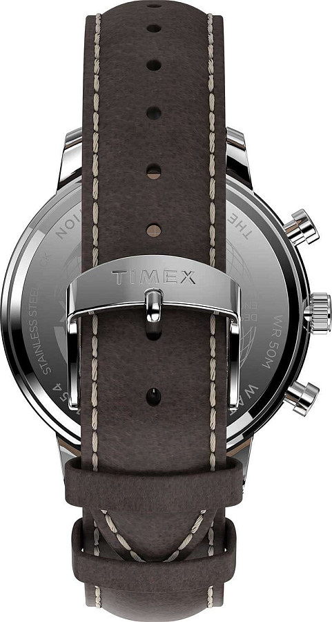 Часы Timex Chicago TW2U38800 — мужские, кожаный