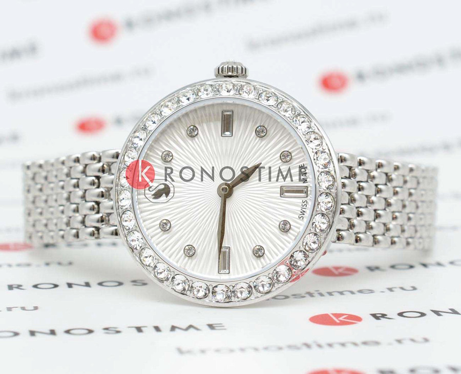 Часы Swarovski Certa 5673022 — кварцевые, сталь металл
