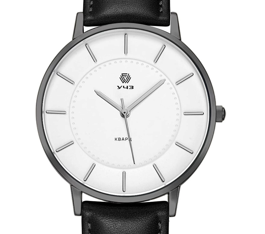 Часы УЧЗ Spectr 1280L-4 — кварцевые, латунь