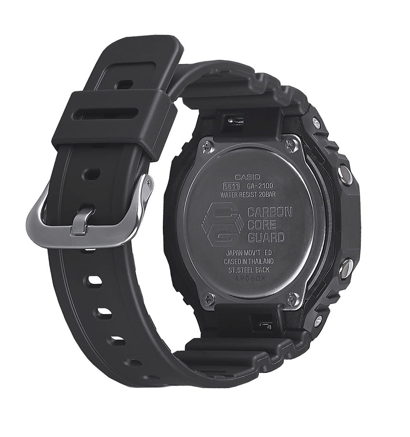 Часы Casio G-Shock GA-2100-1A1NDR (GA-2100-1A1) — карбон пластик, Япония