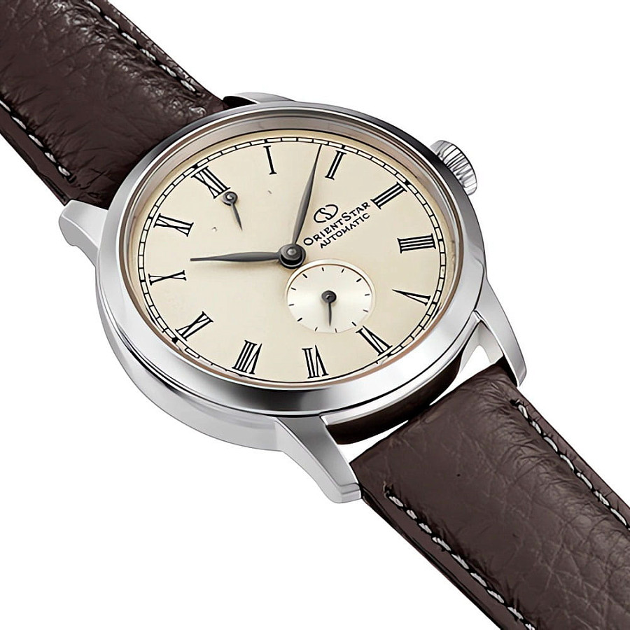 Часы Orient Star RE-BS0002S (RK-BS0002S) — бежевый, металл сталь