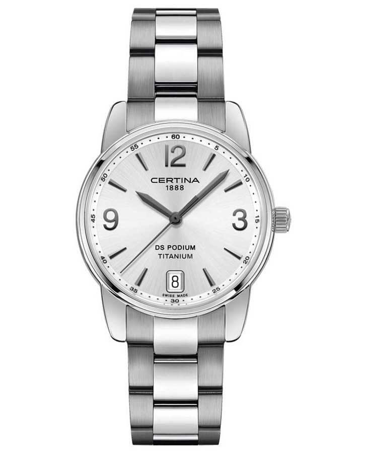 Часы Certina DS Podium C034.210.44.037.00 — женские, антрацитовый