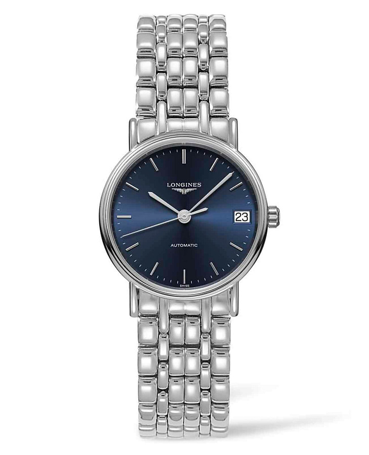 Часы Longines Presence L4.322.4.92.6 — женские, синий