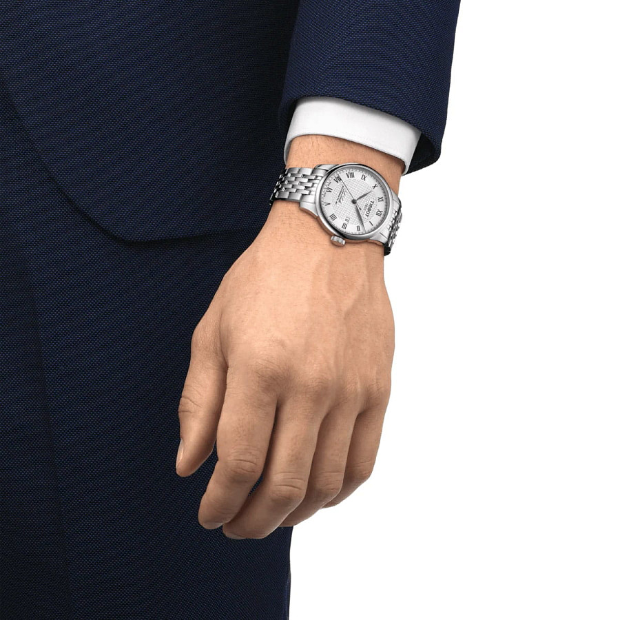 Часы Tissot Le Locle Powermatic 80 T006.407.11.033.00 — механические, сталь металл
