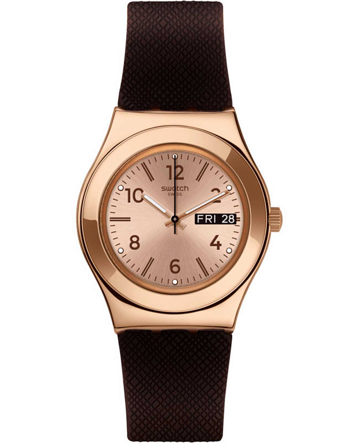 Часы Swatch I Medium Standard YLG701 — женские, золотистый