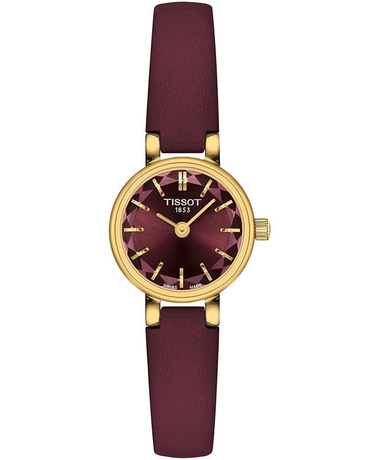 Часы Tissot Lovely Round T140.009.36.371.00 — женские, красный