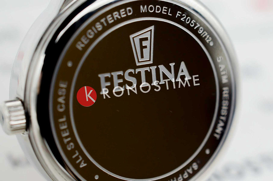 Часы Festina Mademoiselle F20712/3 — женские, нержавеющая сталь