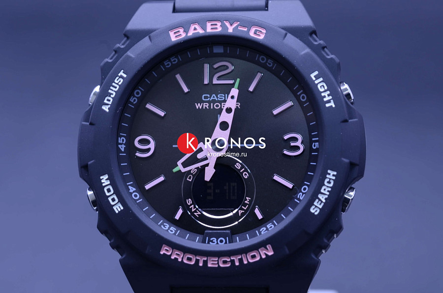 Часы Casio Baby-G BGA-260SC-1A — женские, пластик