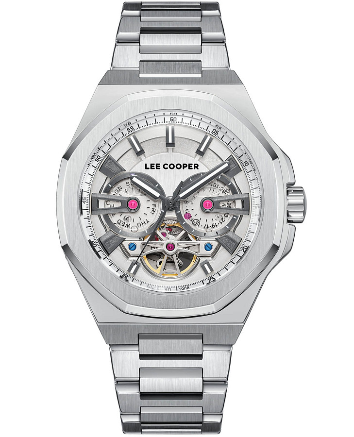 Часы Lee Cooper LC08124.330 — мужские, серебристый