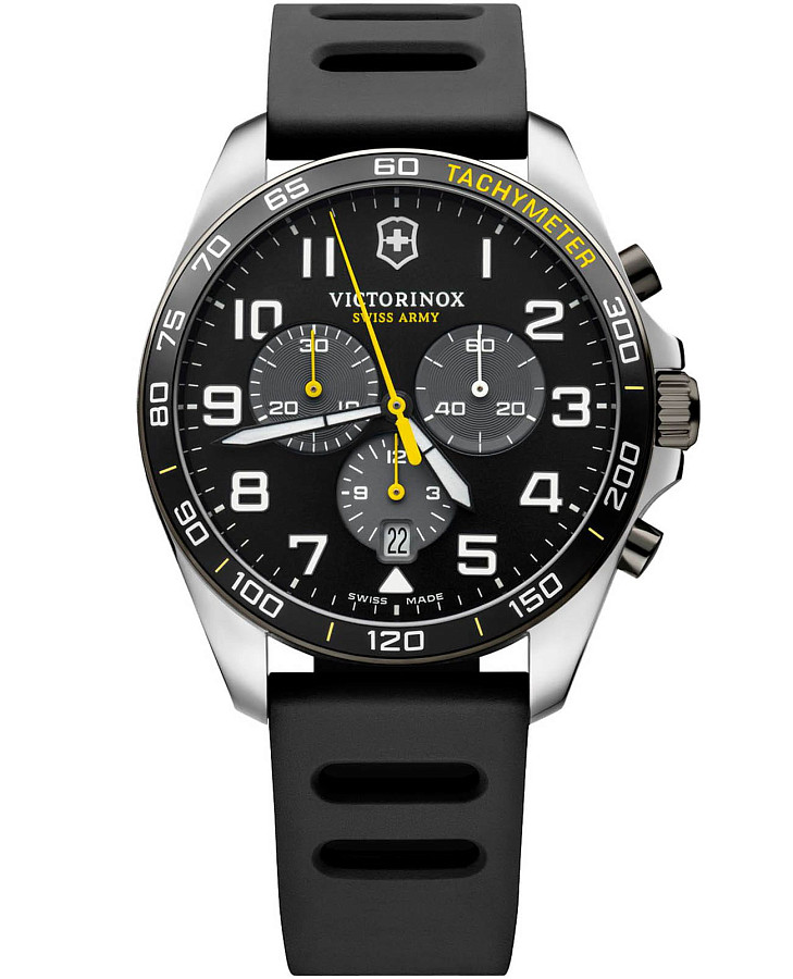Часы Victorinox Fieldforce Sport Chronograph 241892 — мужские, черный