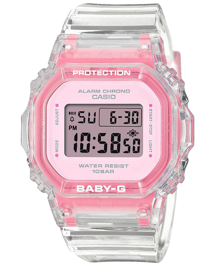 Часы Casio Baby-G BGD-565SJ-7DR (BGD-565SJ-7) — женские, серый