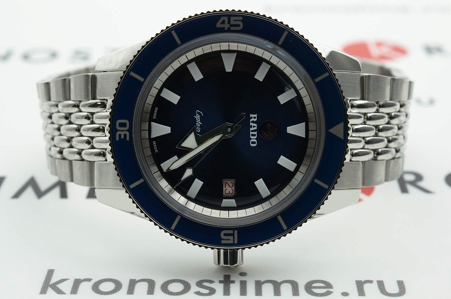 Часы Rado Captain Cook Automatic R32505203 — механические, Швейцария, мужские
