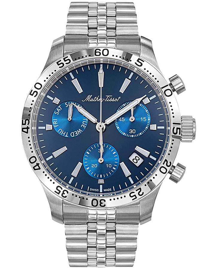 Часы Mathey-Tissot Type 22 H1822CHABU — мужские, синий