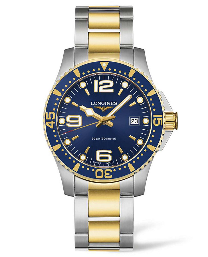 Часы Longines HydroConquest L3.740.3.96.7 — мужские, синий