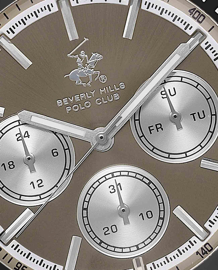 Часы Beverly Hills Polo Club Quartz BP3619X.376 — металл сталь, США