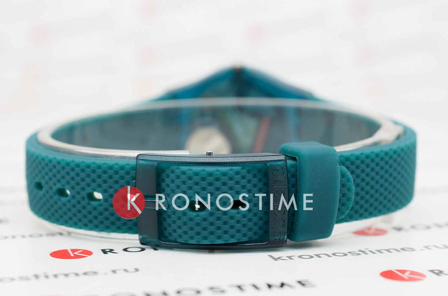 Часы Swatch Teal Weave LL127 — Швейцария, кварцевые
