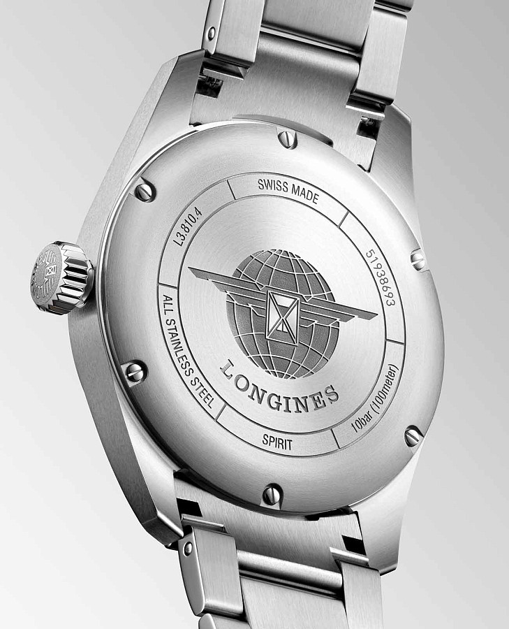 Часы Longines Spirit L3.810.4.73.6 — механические, сталь