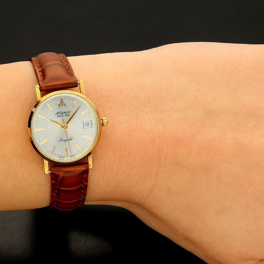 Часы Atlantic Seagold 94340.65.21 — Швейцария, кварцевые