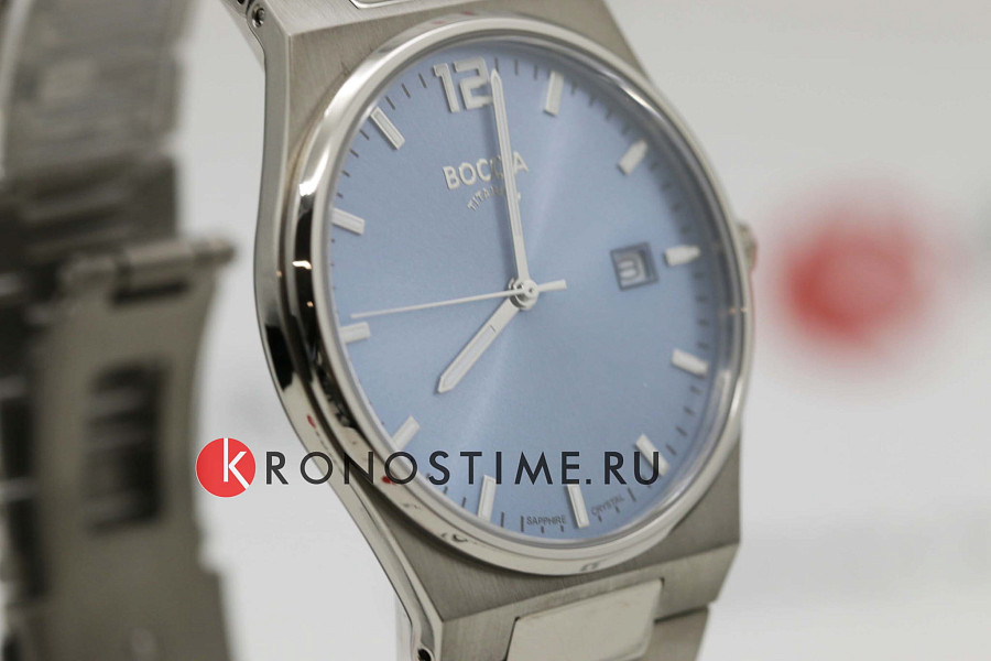 Часы Boccia Titanium 3661-01 — титан, Германия
