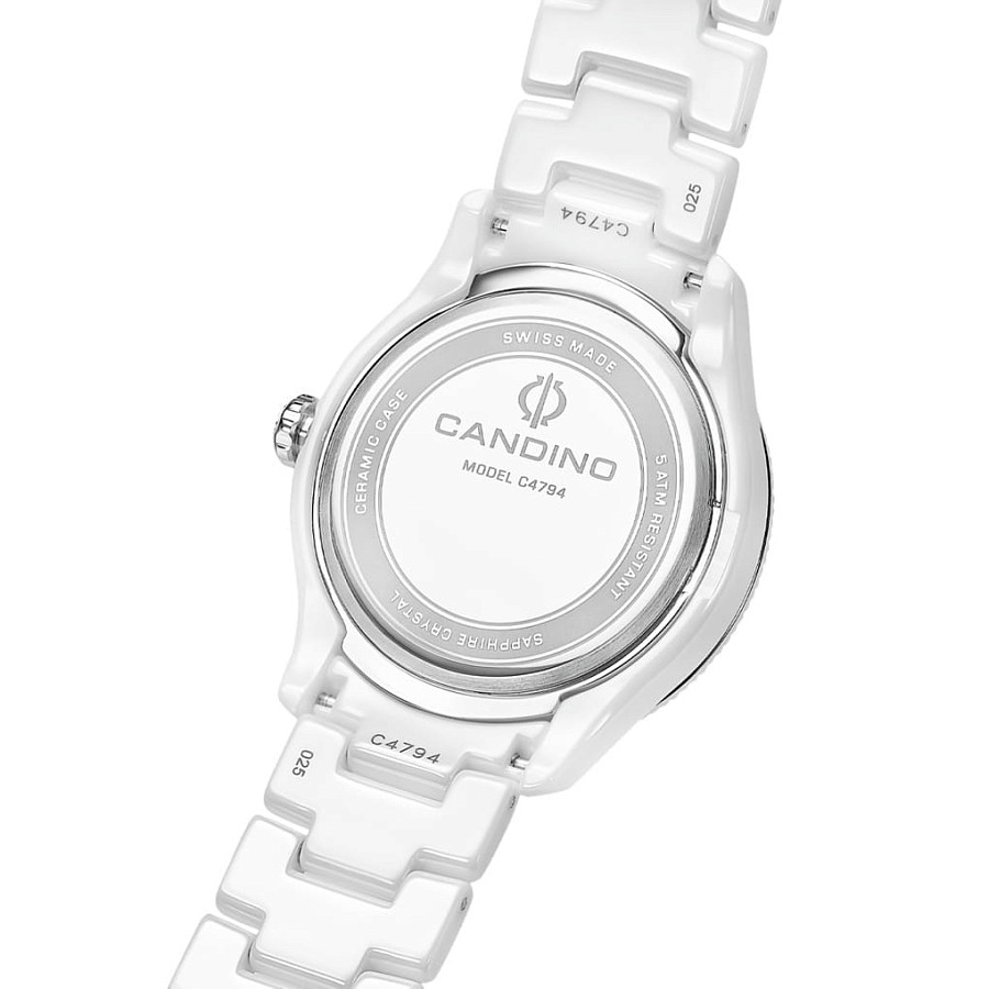 Часы Candino Ceramic C4794/2 — кварцевые, керамика