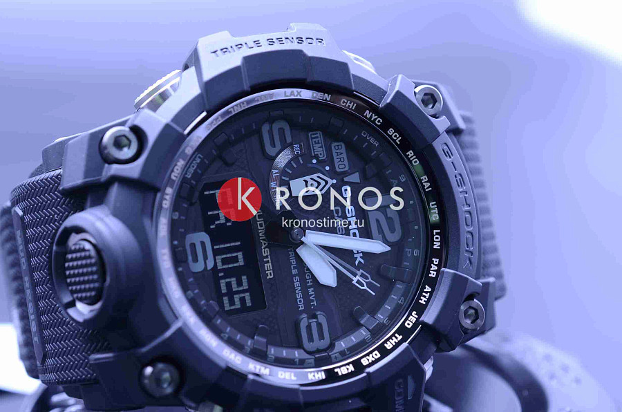 Часы Casio G-Shock GWG-1000-1A1DR (GWG-1000-1A1) — черный, пластик