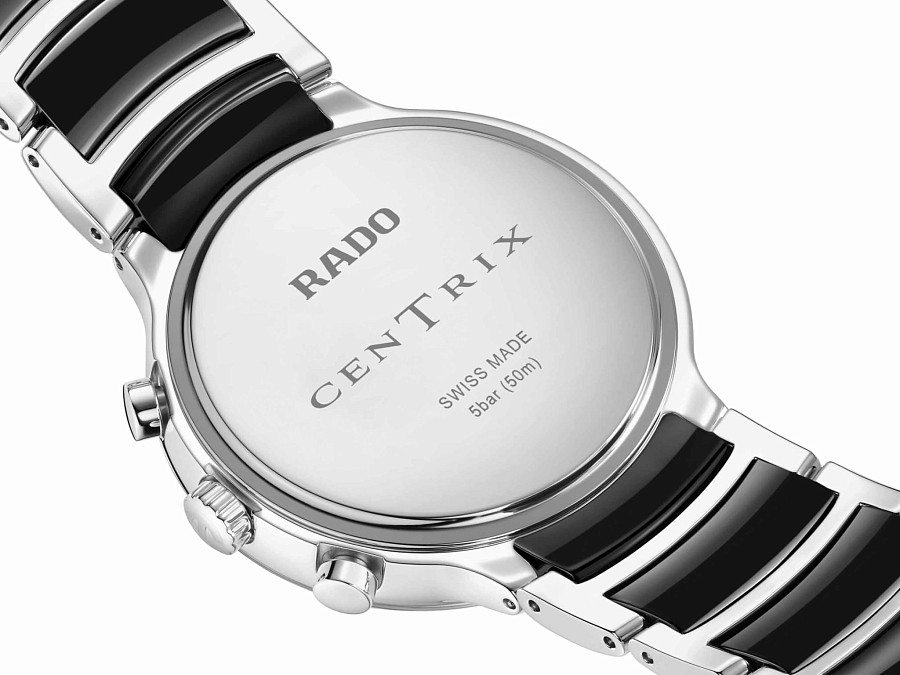 Часы Rado Centrix Chronograph R30210152 — кварцевые, Швейцария, мужские