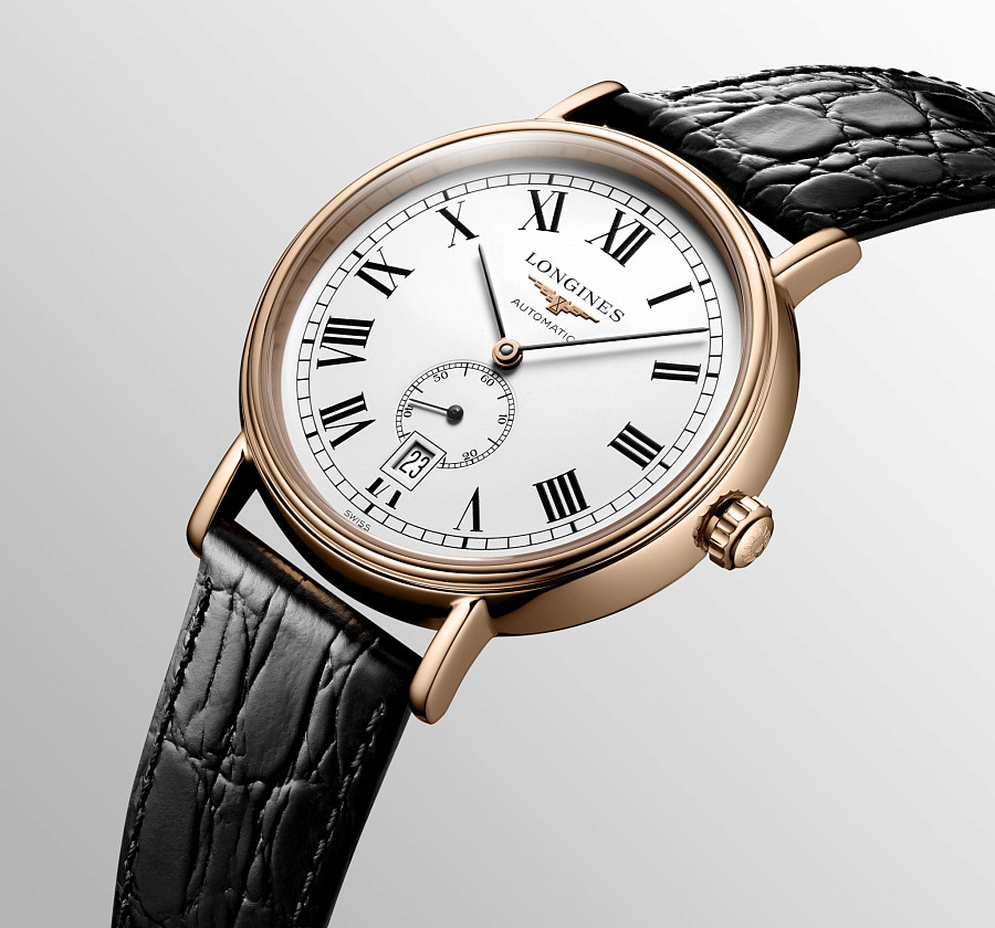 Часы Longines Presence L4.905.1.11.2 — кожаный, мужские