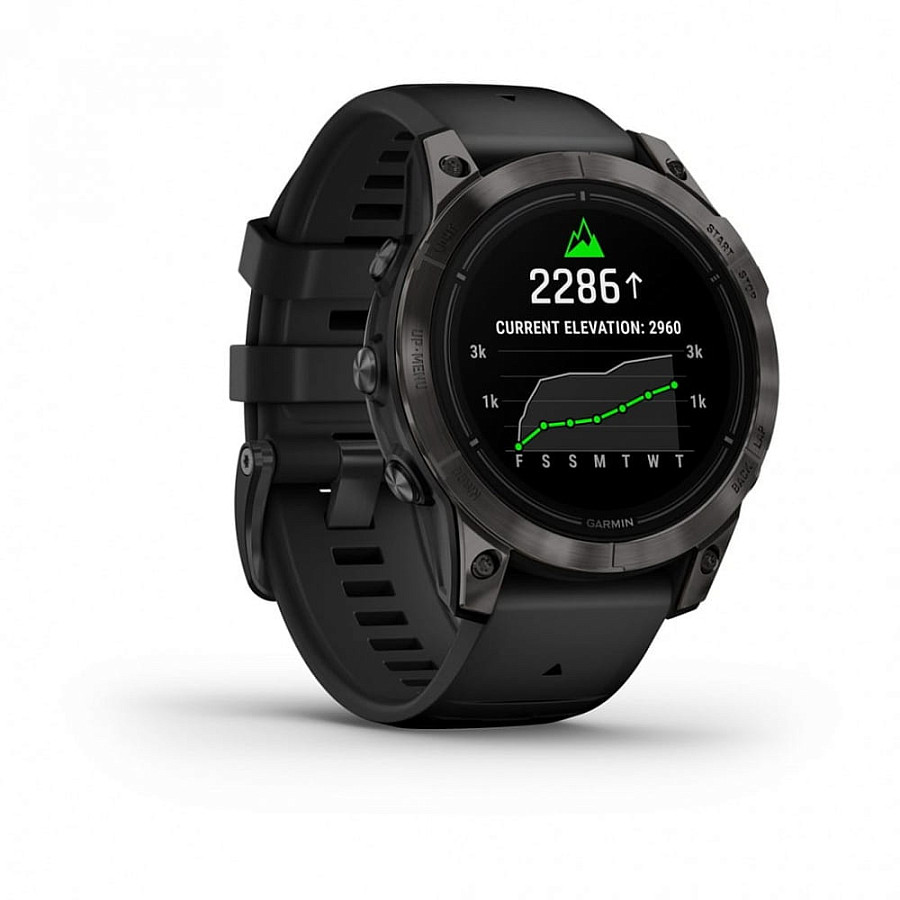Часы Garmin Epix Pro (Gen 2) Sapphire Edition 010-02803-11 — мужские, силикон