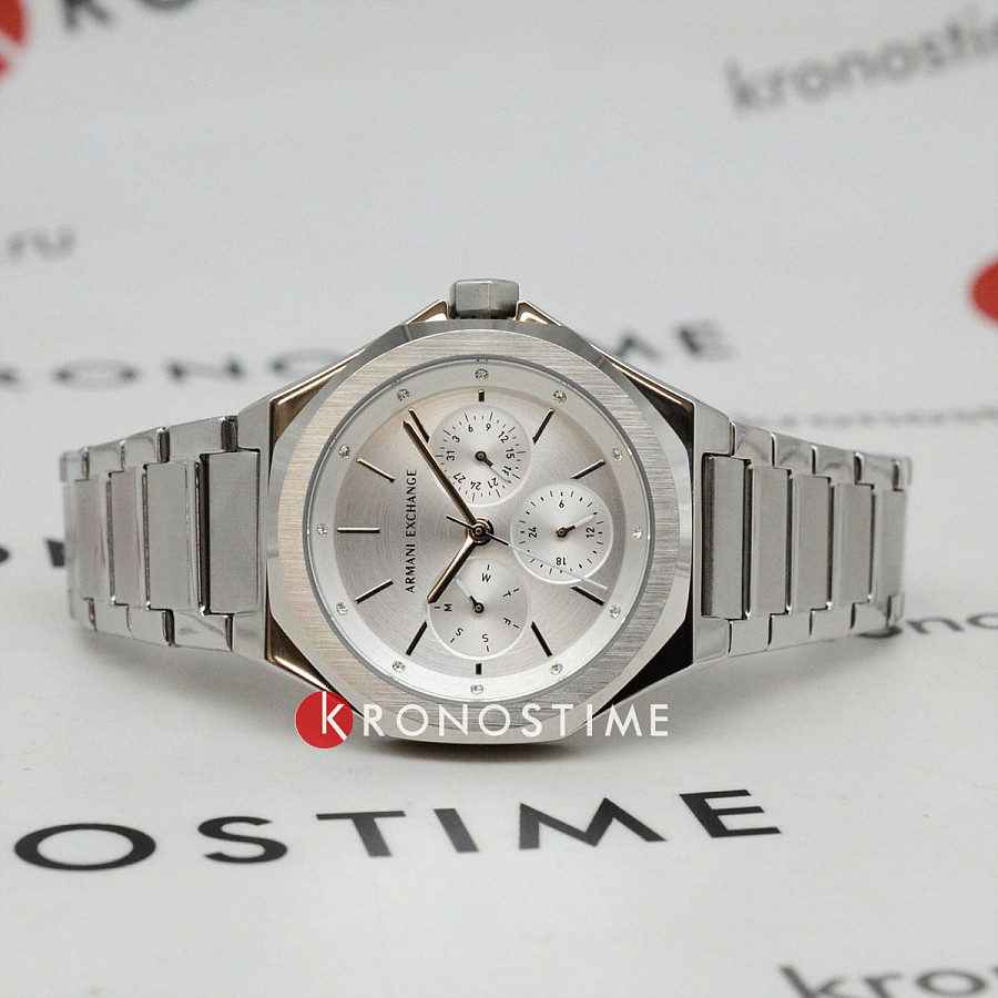 Часы Armani Exchange Andrea Multifunction AX4622 — кварцевые, металл сталь