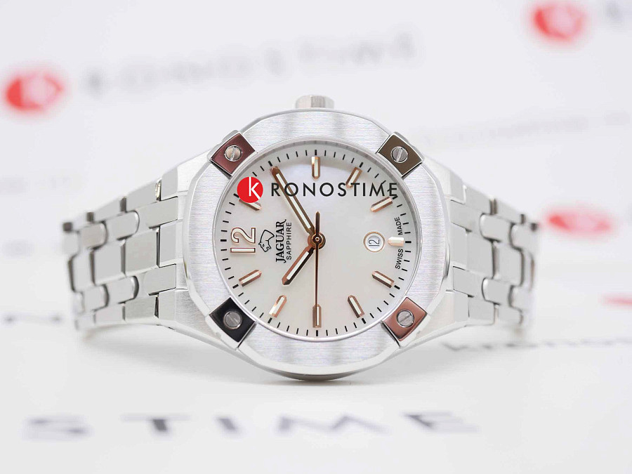 Часы Jaguar Diplomatic Quartz Lady J1016/1 — нержавеющая сталь, женские