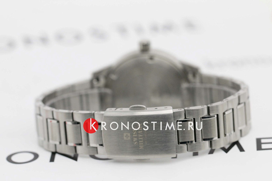 Часы Swiss Military by Chrono Сверхточные SM34089.03 — сталь металл, Швейцария