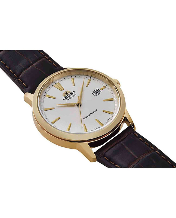 Часы Orient Classic Automatic RA-AC0F04S (RN-AC0F04S) — мужские, кожаный