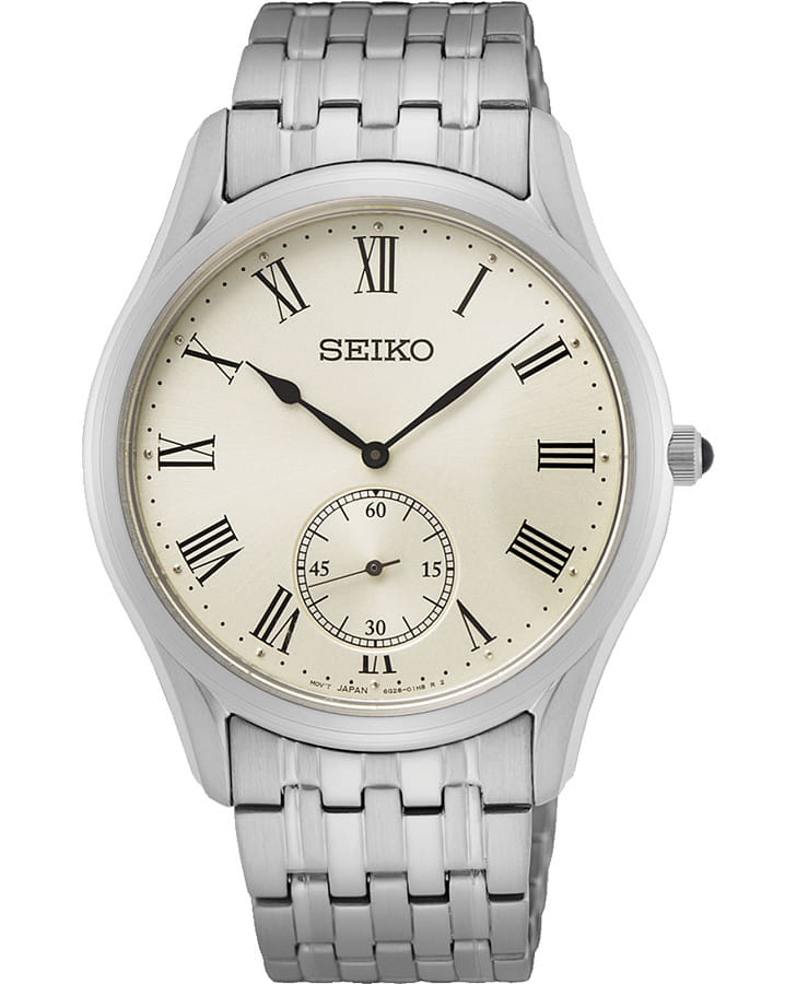 Часы Seiko Conceptual Series Dress SRK047P1 — мужские, бежевый