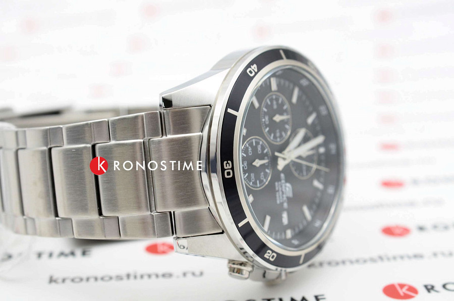 Часы Casio Edifice EFR-526D-1AVUDF (EFR-526D-1A) — сталь металл, Япония