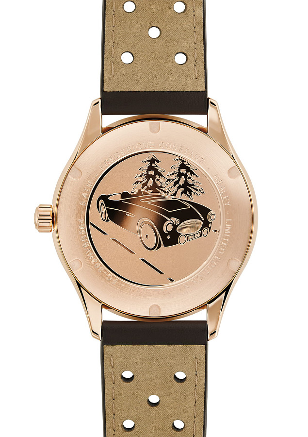 Часы Frederique Constant Vintage Rally Healey Automatic FC-303HVBR5B4 — механические, металл сталь