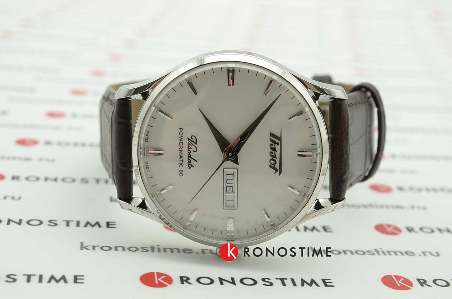 Часы Tissot Heritage Visodate Powermatic 80 T118.430.16.271.00 — механические, Швейцария, мужские