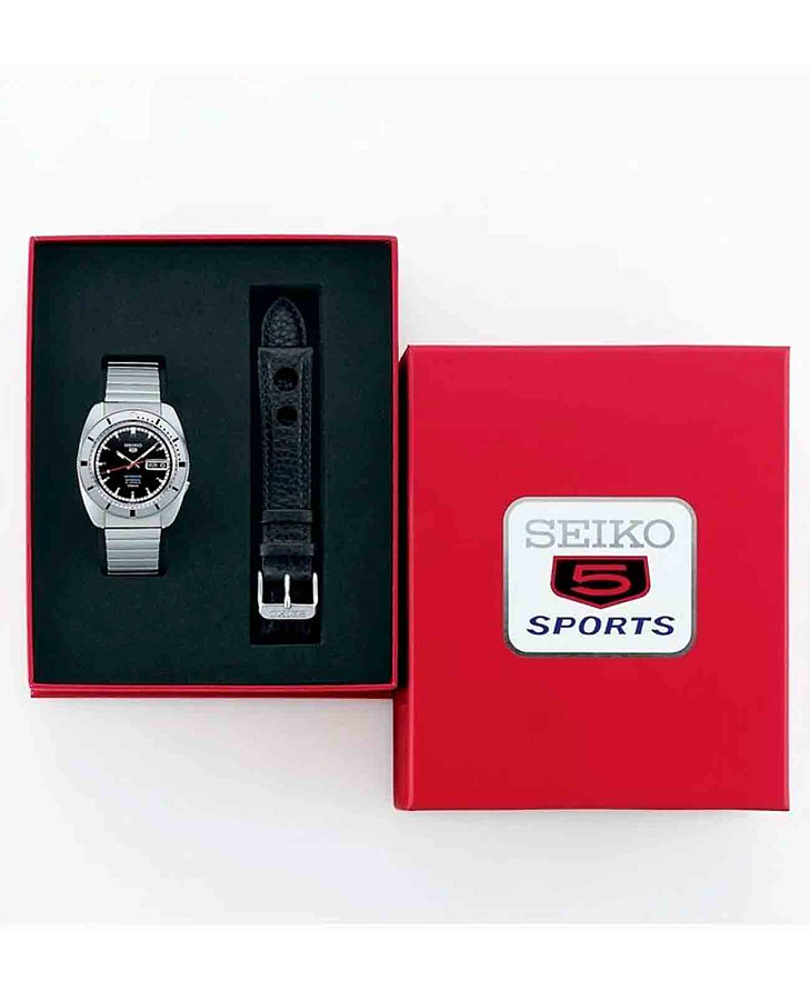 Часы Seiko 5 Sports SRPL05K1 — нержавеющая сталь, мужские