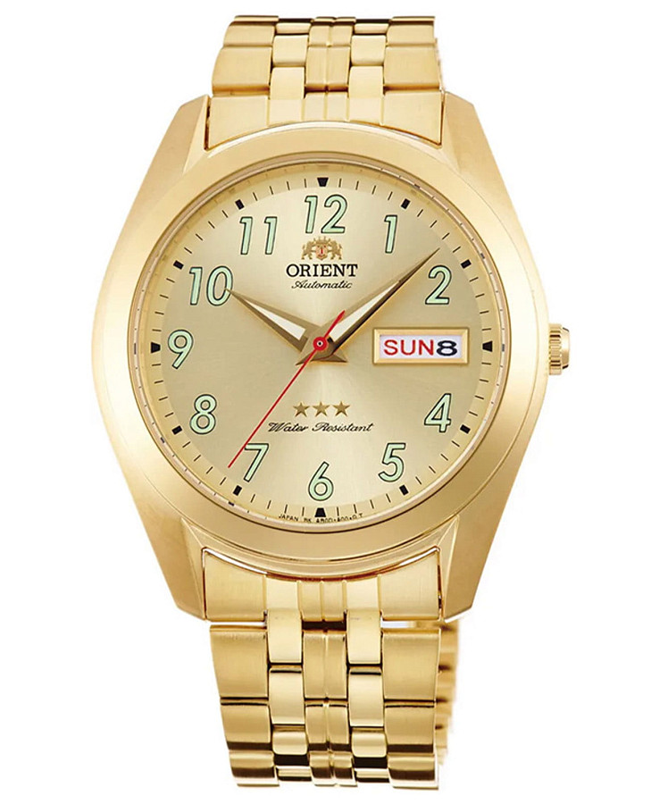 Часы Orient SAB0D004G — мужские, золотой