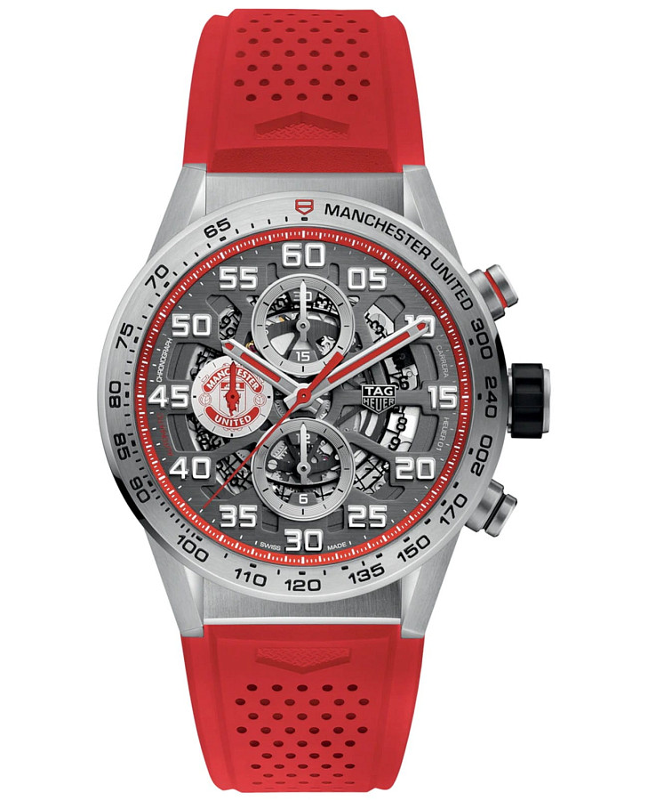 Часы TAG Heuer Carrera CAR201M.FT6156 — мужские, серебристый