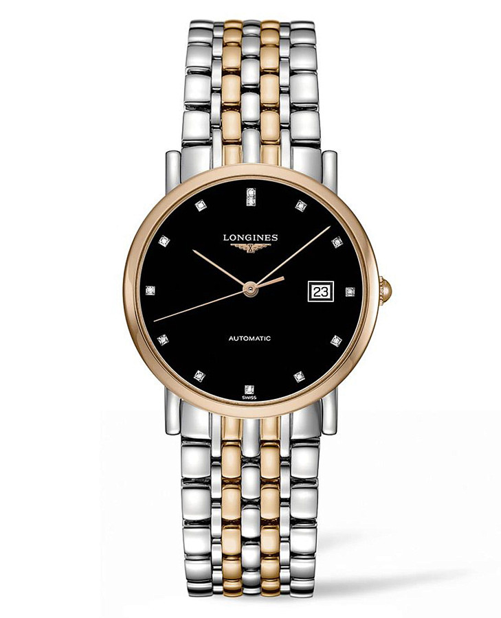 Часы Longines Elegant Collection L4.809.5.57.7 — женские, черный