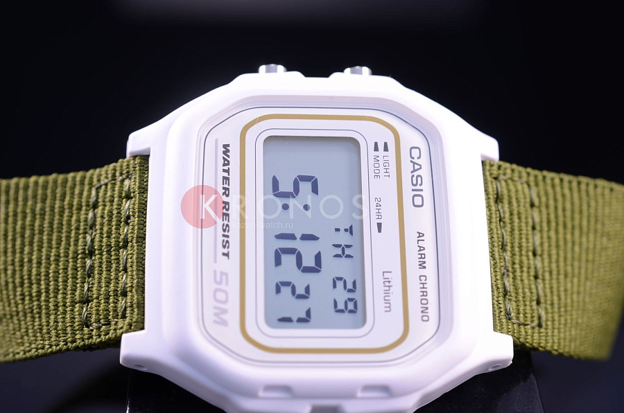Часы Casio Illuminator W-59B-3A — пластик, Япония