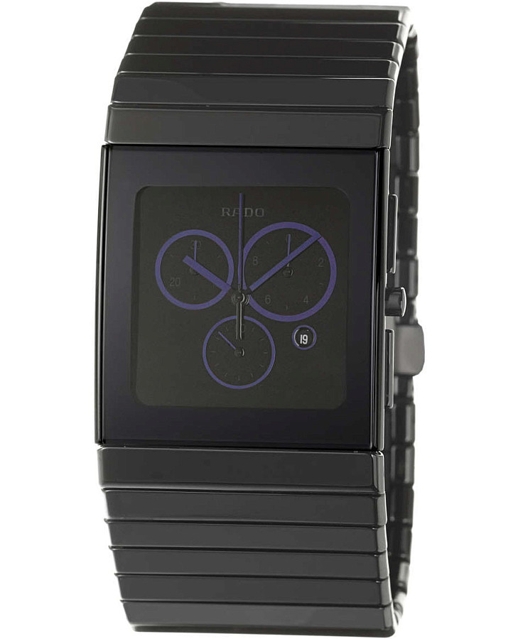Часы Rado Ceramica R21714182 — мужские, черный
