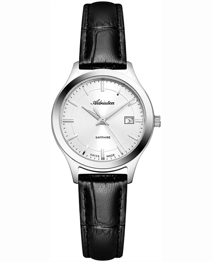 Часы Adriatica Classic A3193.5213Q — женские, серебристый