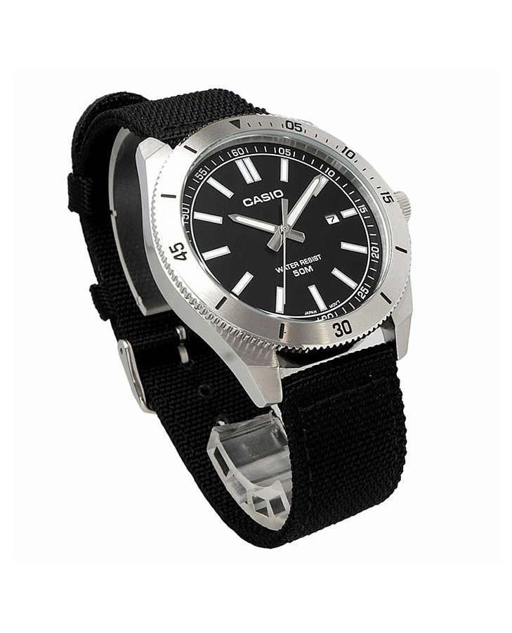 Часы Casio Collection MTP-B155C-1EV — металл сталь, Япония