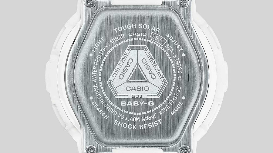 Часы Casio Baby-G BGA-S290SS-2A — пластик, Япония