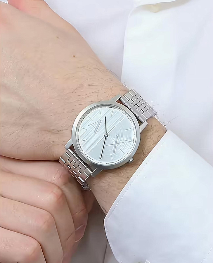 Часы Armani Exchange Dale AX2870 — кварцевые, сталь металл
