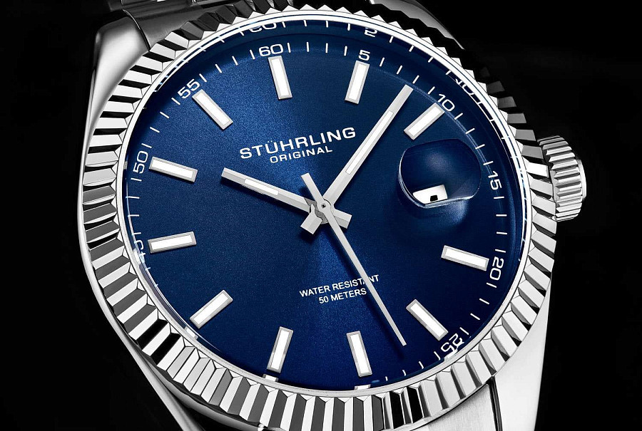 Часы Stuhrling Symphony 3935.2 — сталь металл, США