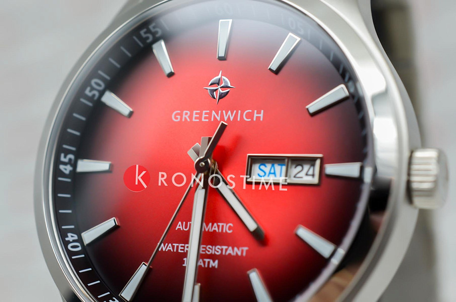Часы Greenwich GW 054.10.35 — нержавеющая сталь, мужские
