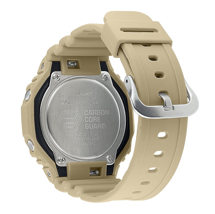 Часы Casio G-Shock GA-2100-5A — пластик, мужские